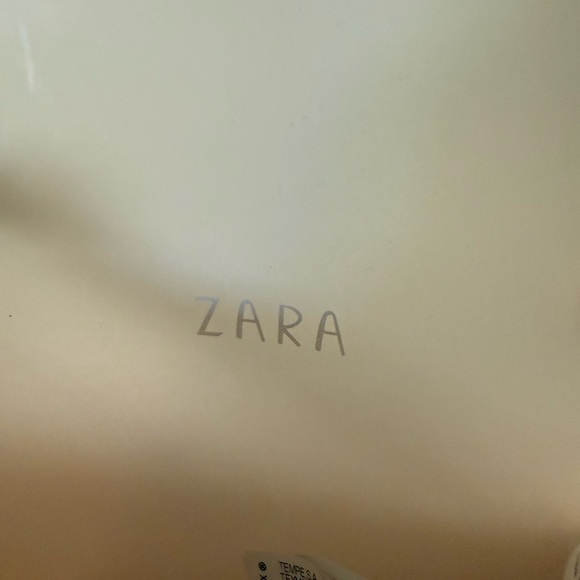 Zara Pink Peach Fruit Jelly Satchel Purse Handbag W/ Straps Wooden Sides - Picture 9 of 10